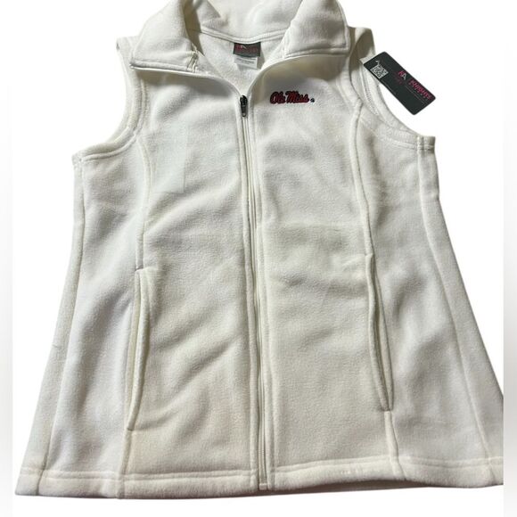 Ole miss fleece vest size med NWT - Picture 1 of 8